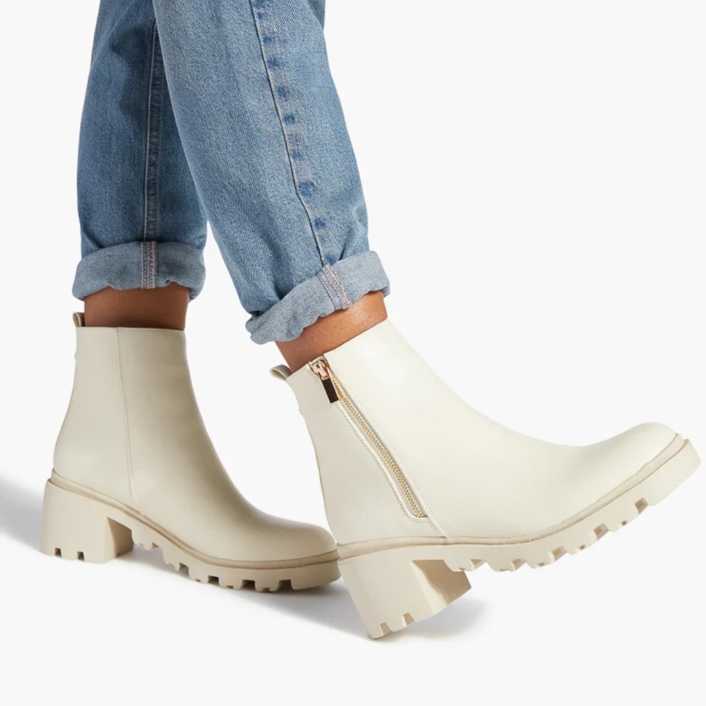 White Booties